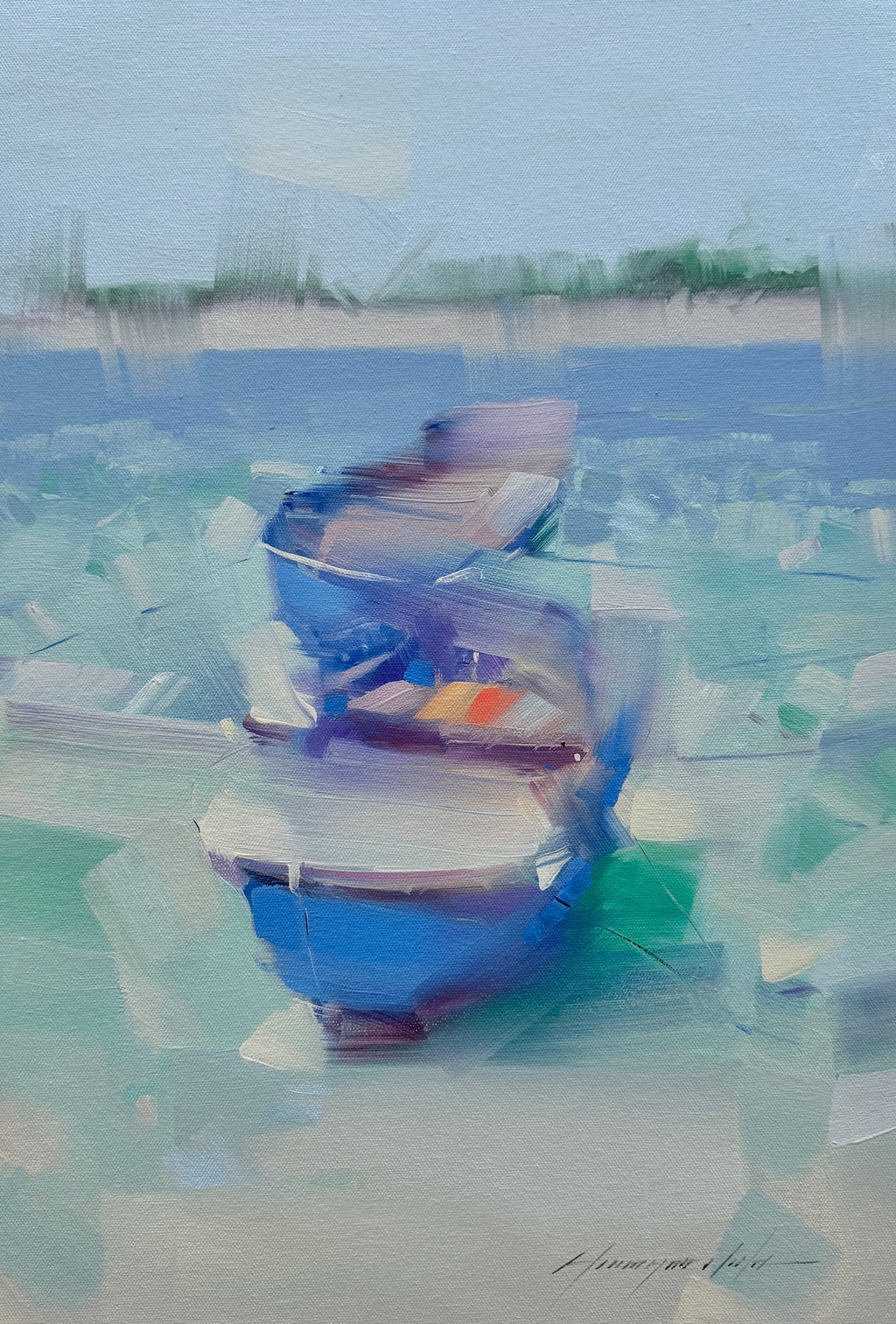 Blue Boats
