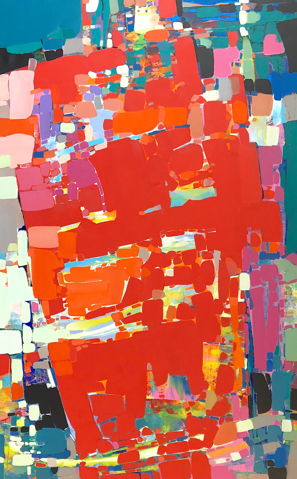 Abstract in Red