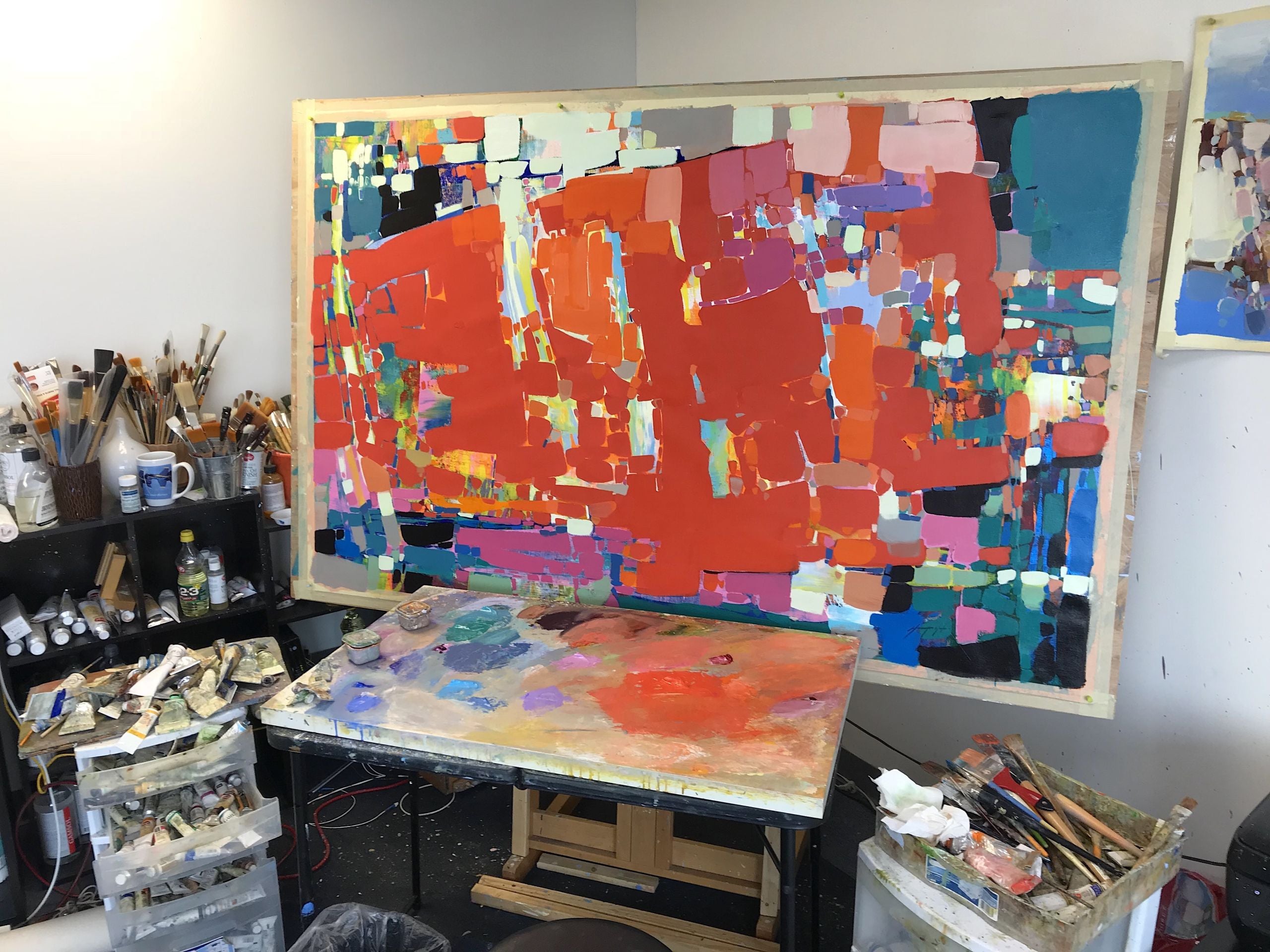 Abstract in Red