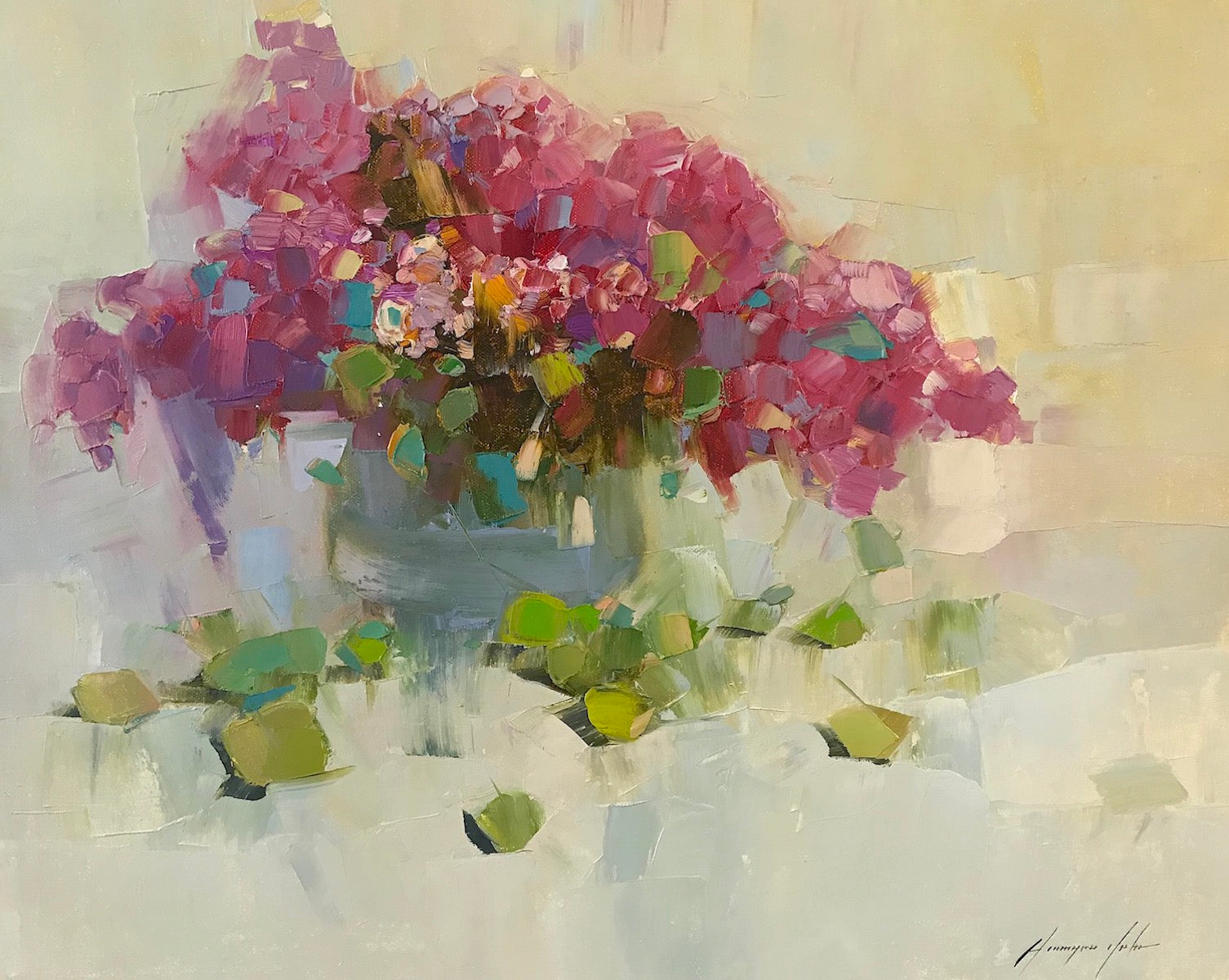 Vase of Lilacs