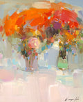 Vase of Yellow Flowers
