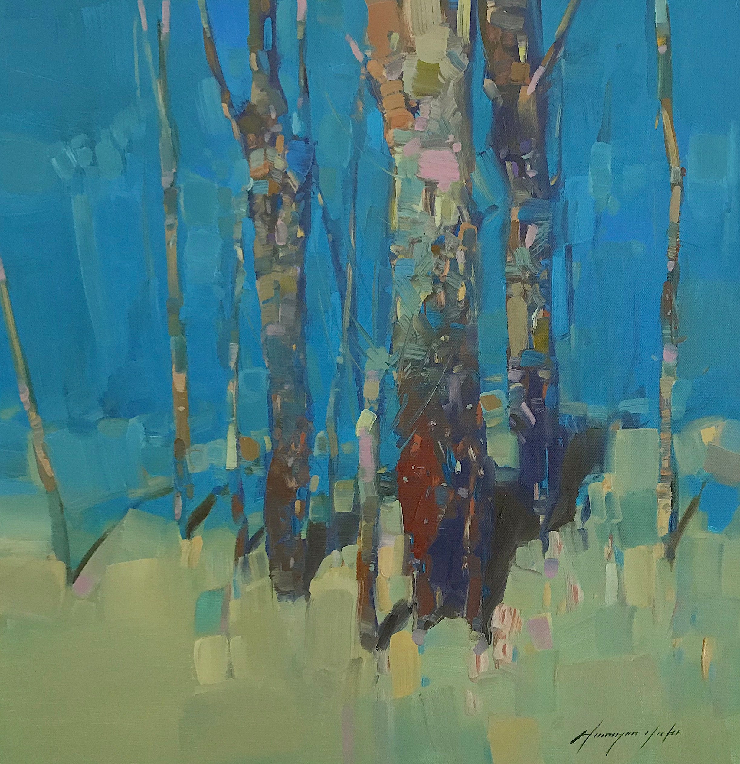Old Birches