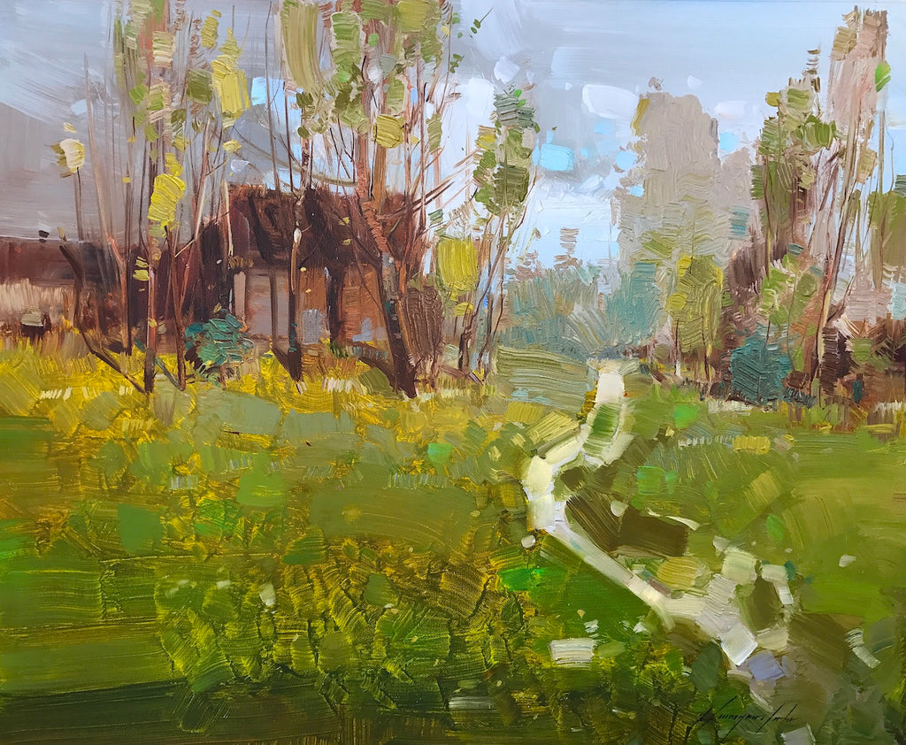 Through  the Village