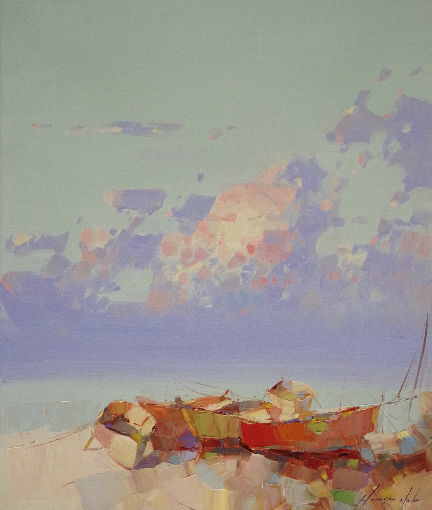 Boats and Clouds