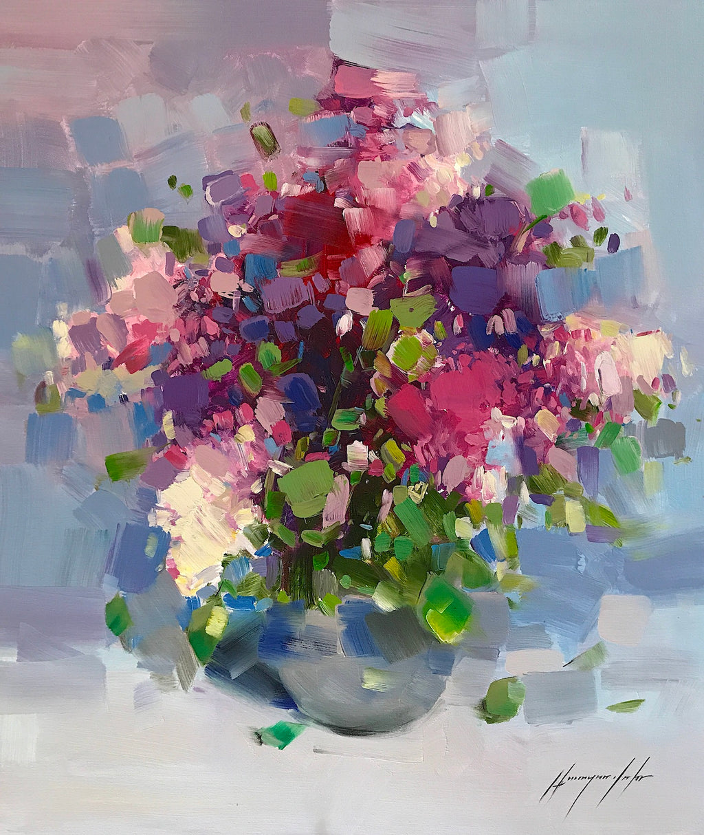 Vase of Lilacs