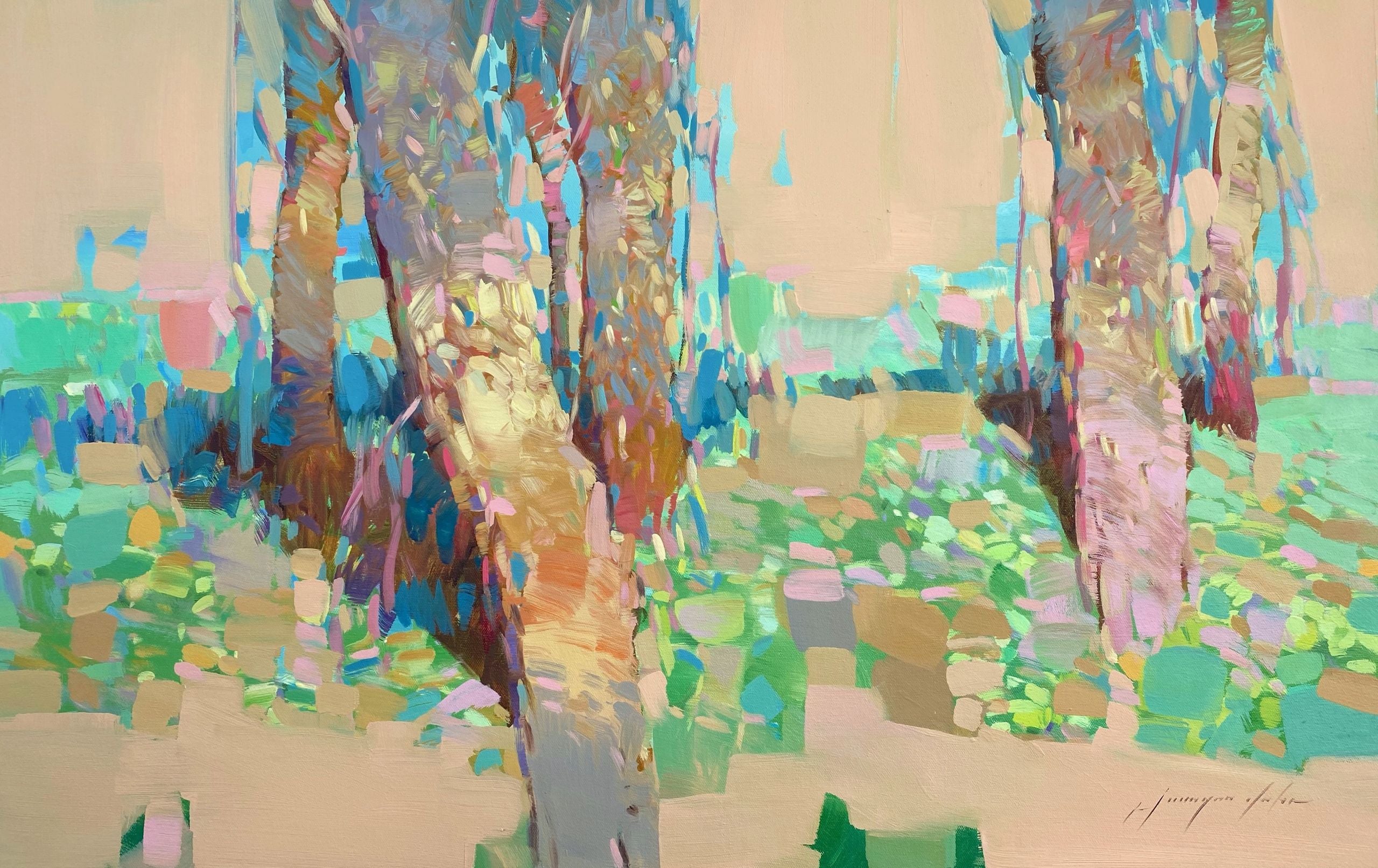 Ochre Trees
