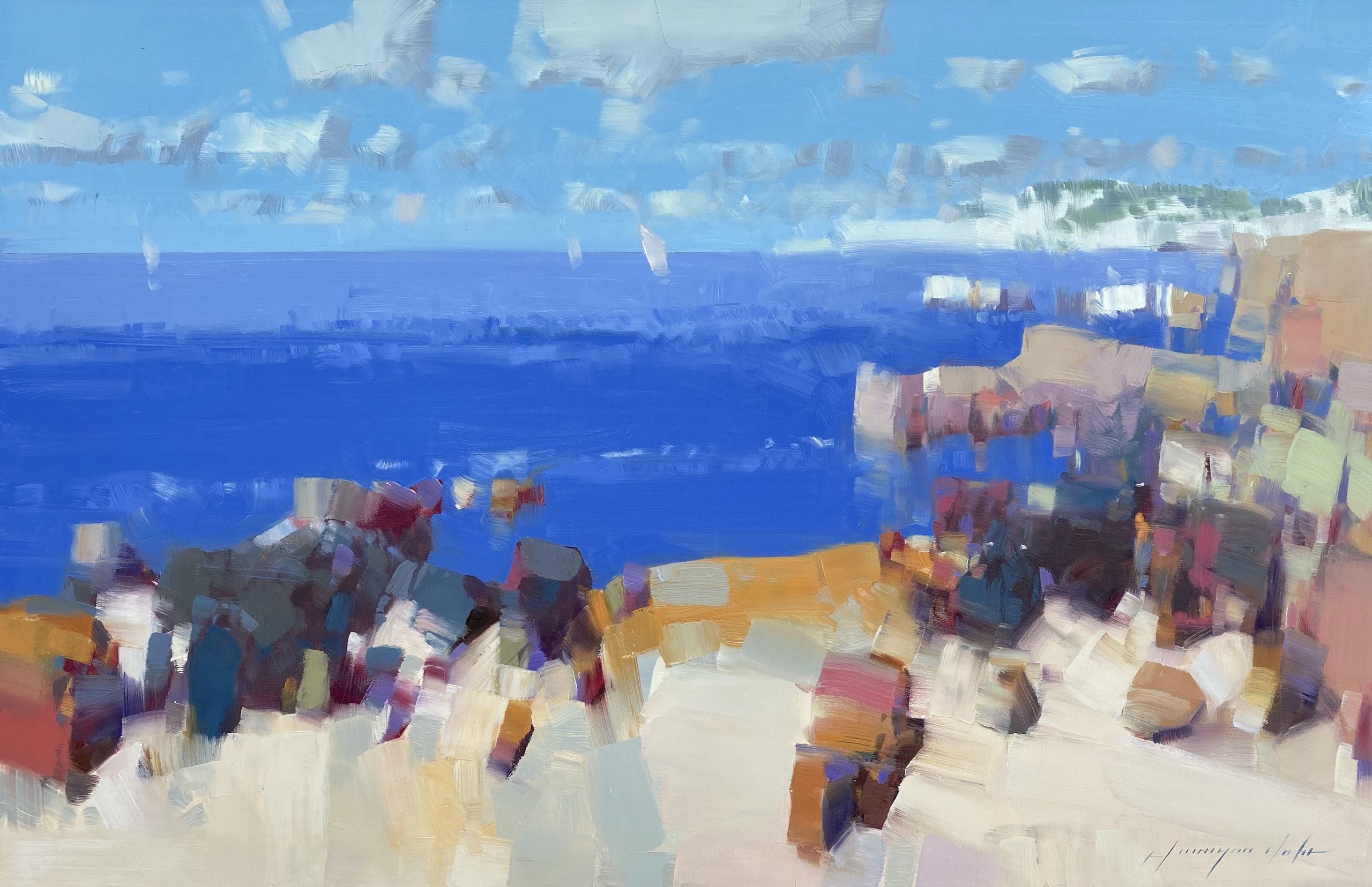 Cliffs on the Shore
