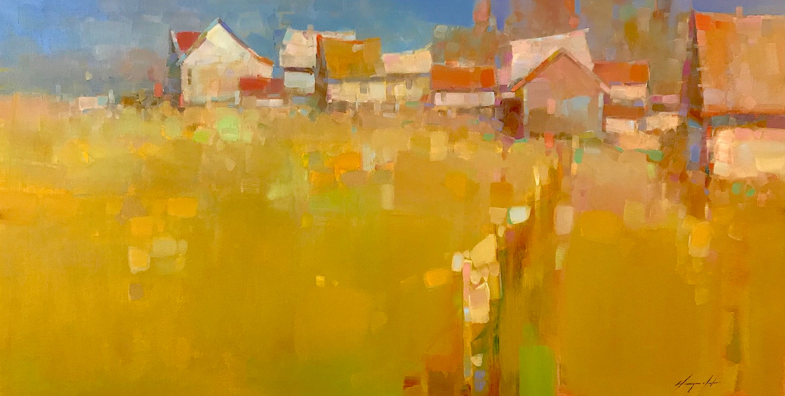 Village in Fall