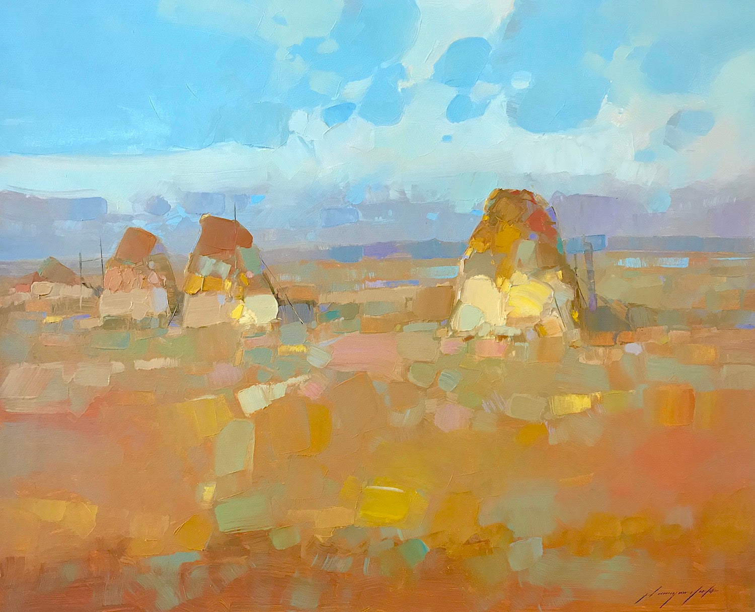 Wheat Stacks