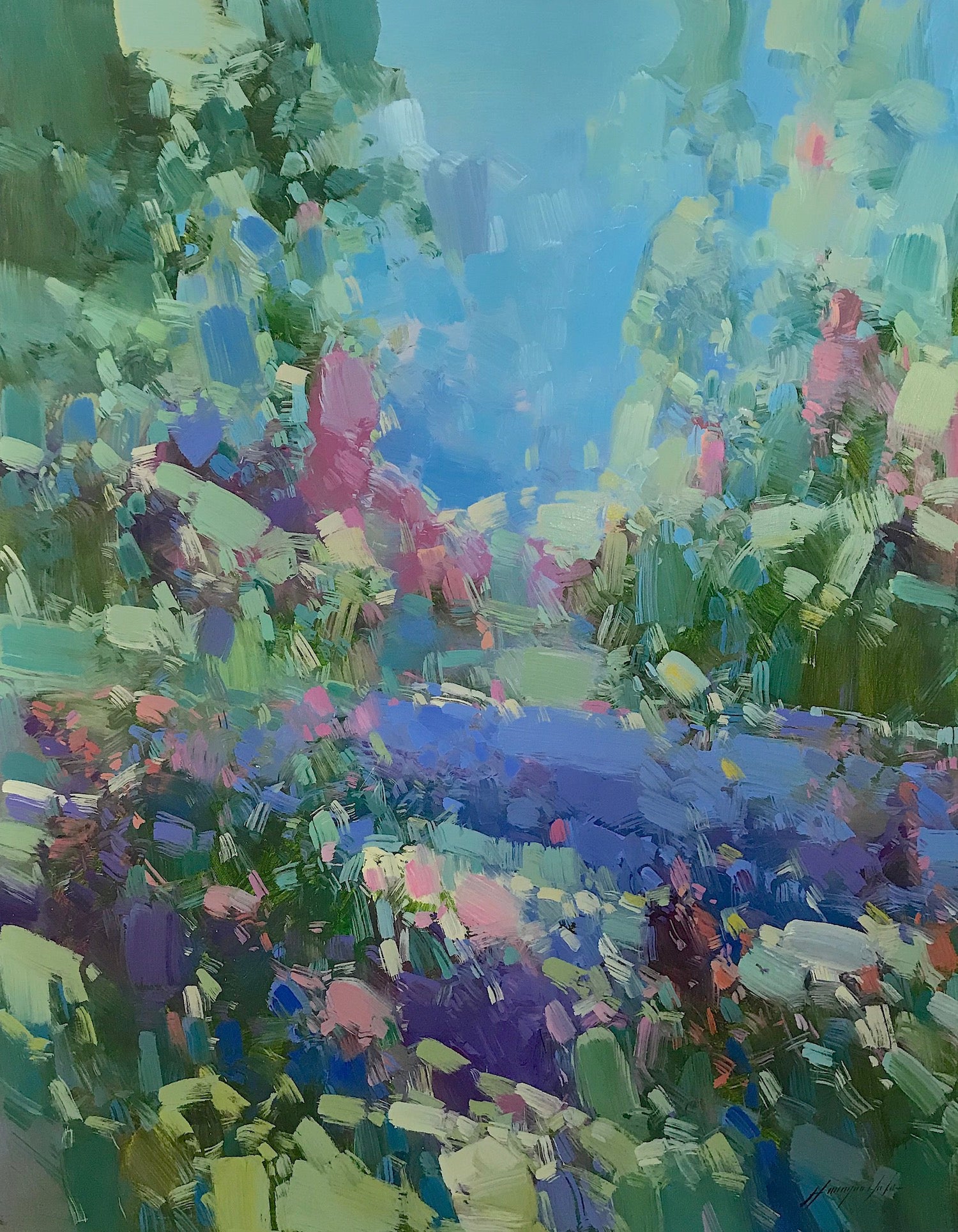 Through Flowers