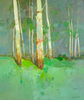 Birches in Cobalt