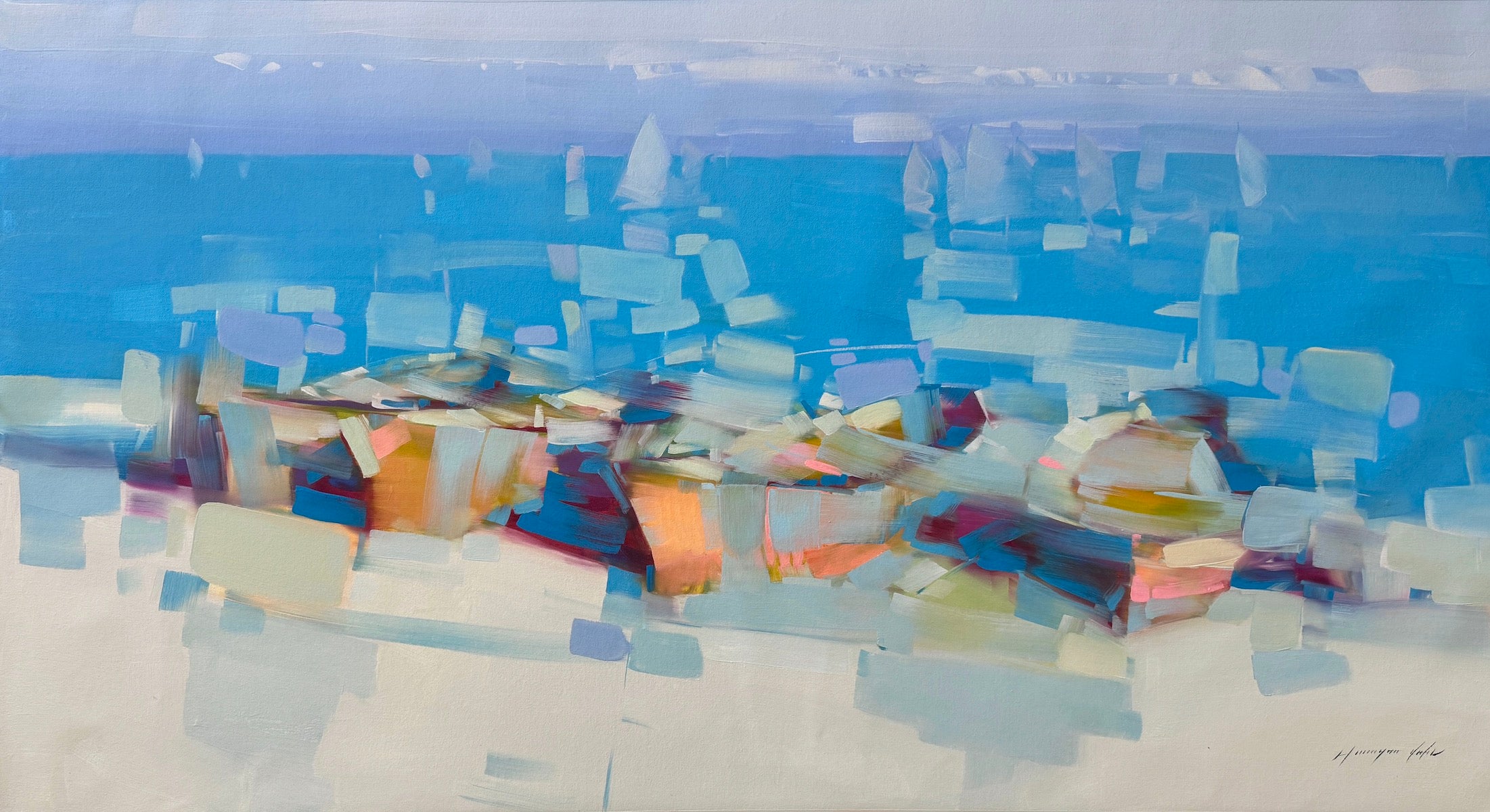 Canoes at Shore