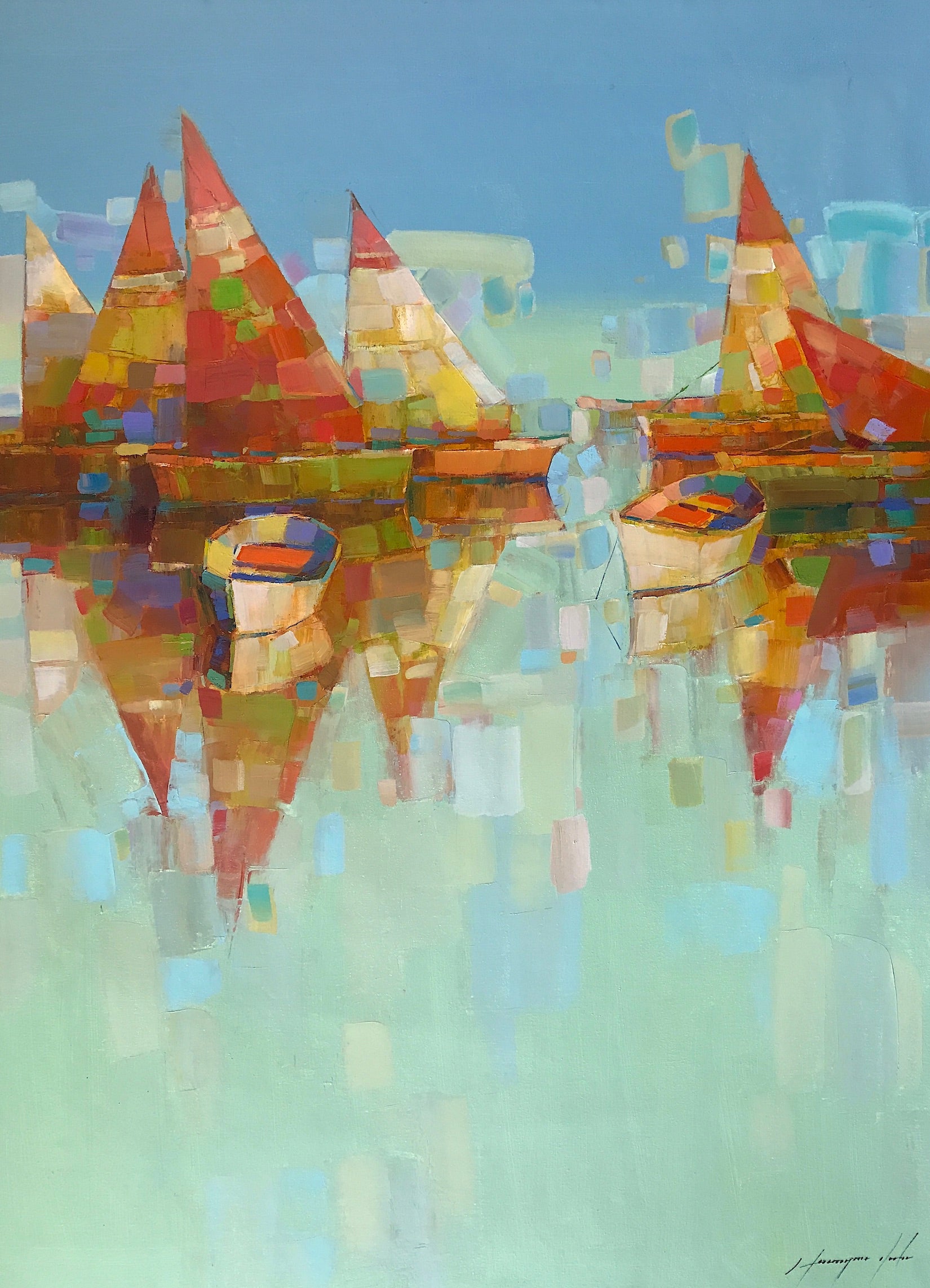 Sailboats - Harbor