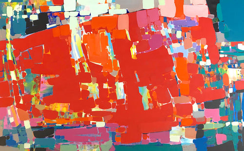 Abstract in Red