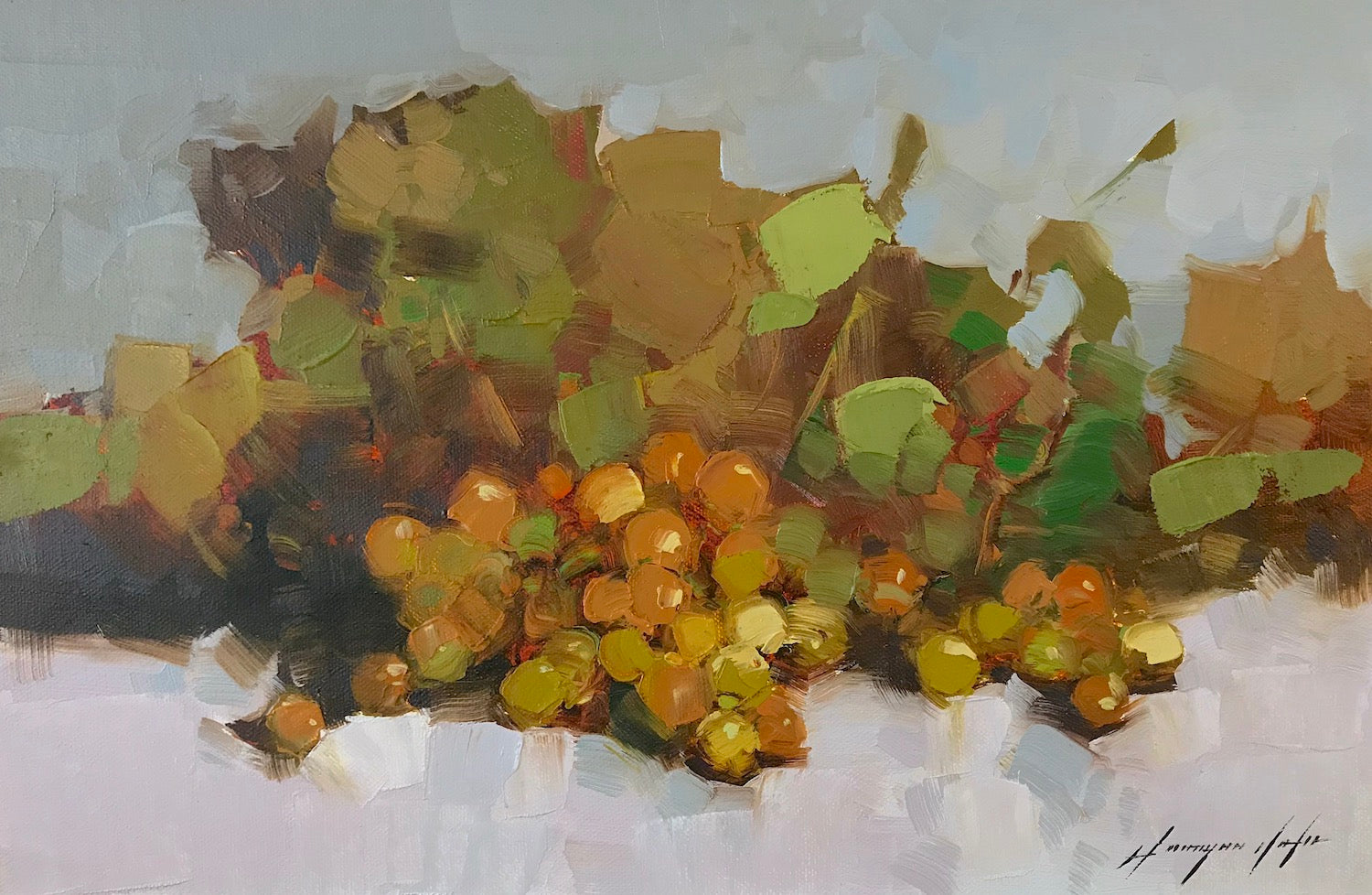 Still Life with Grapes