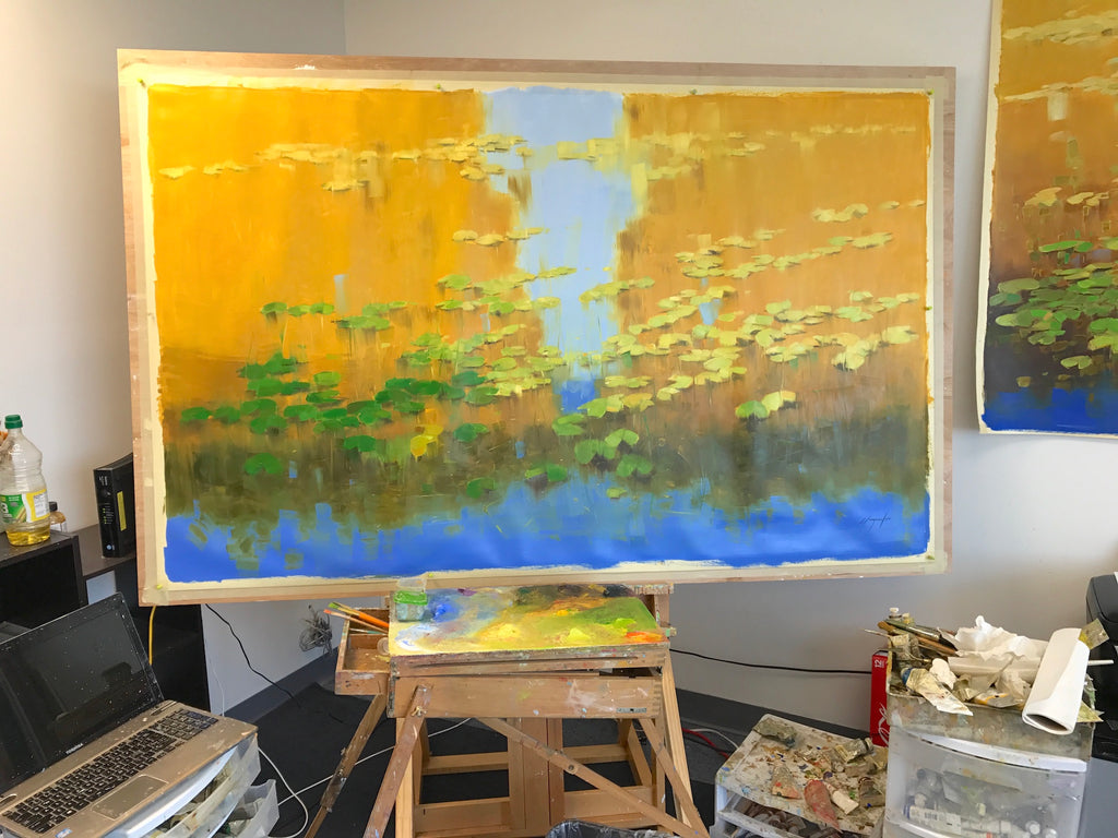 Waterlilies in Autumn