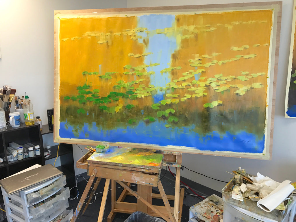 Waterlilies in Autumn