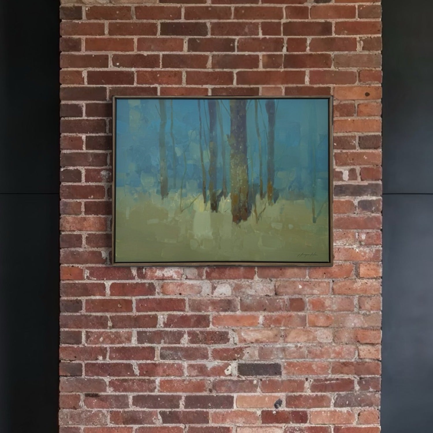 Trees in Turquoise