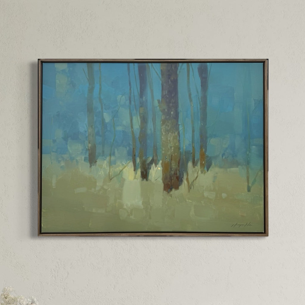 Trees in Turquoise