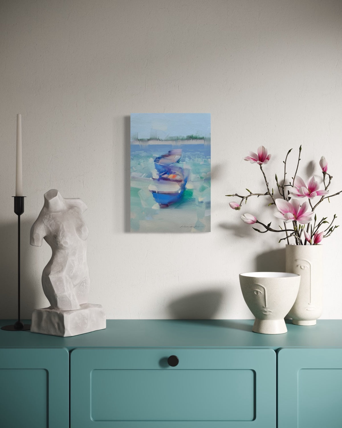 Blue Boats