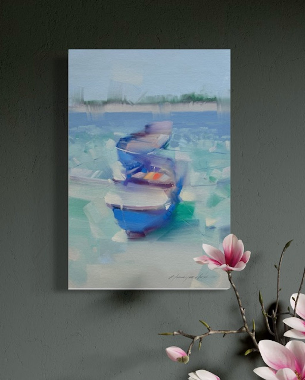 Blue Boats