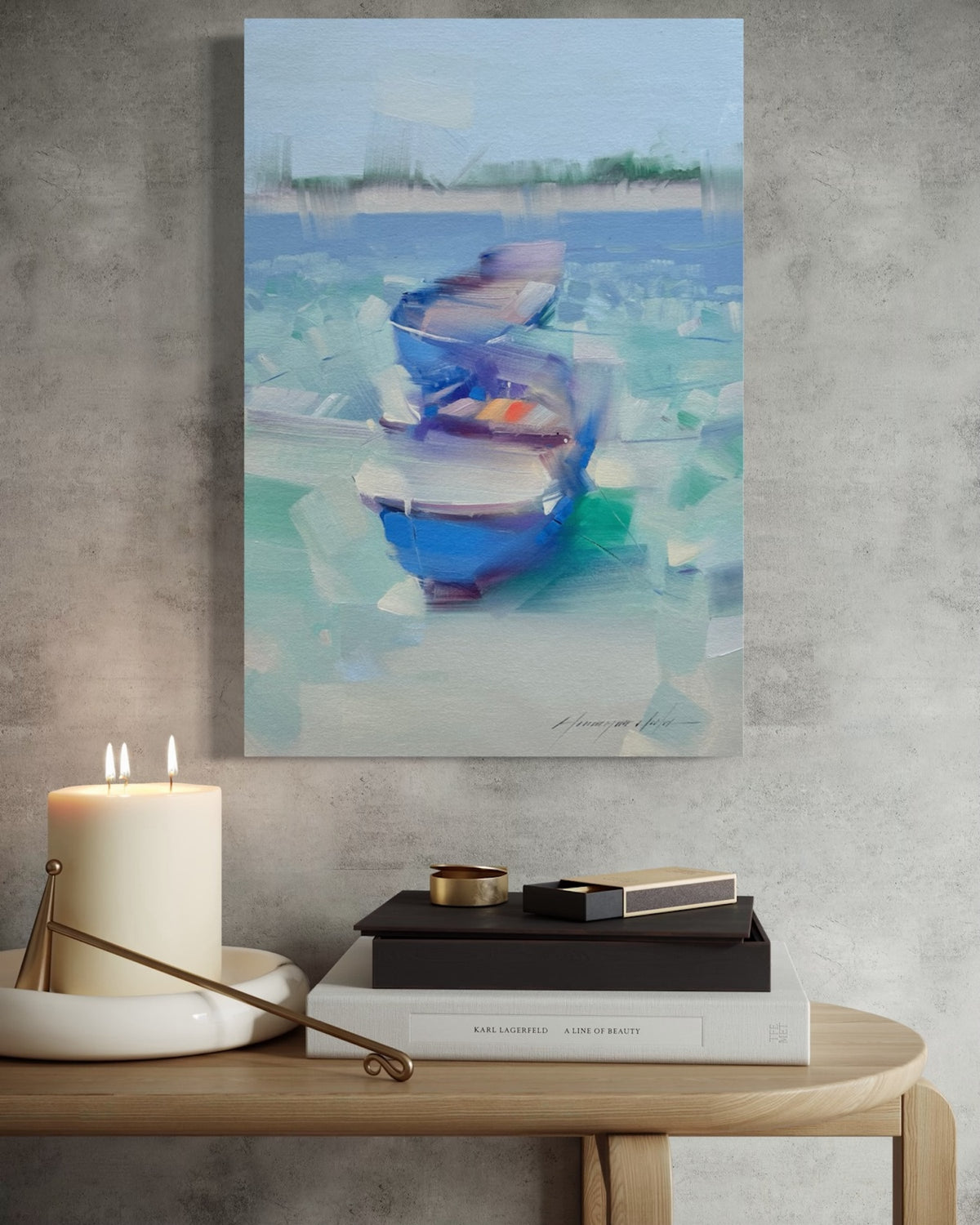 Blue Boats