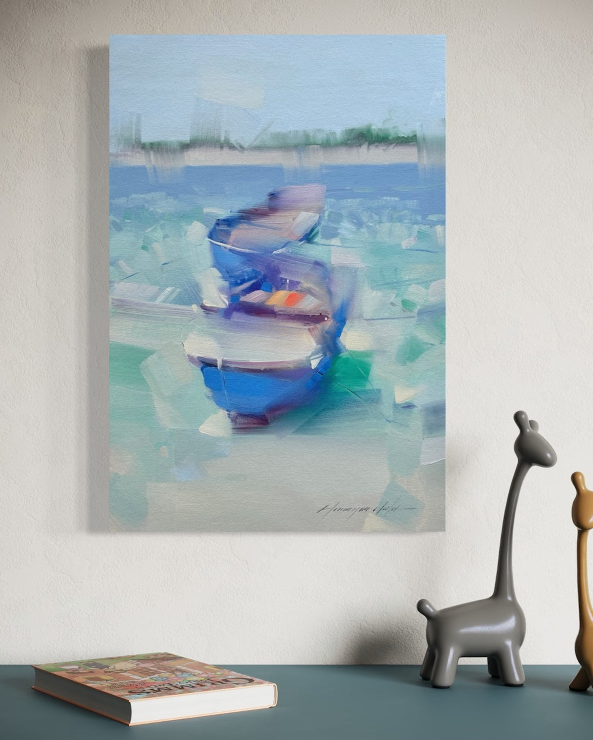 Blue Boats