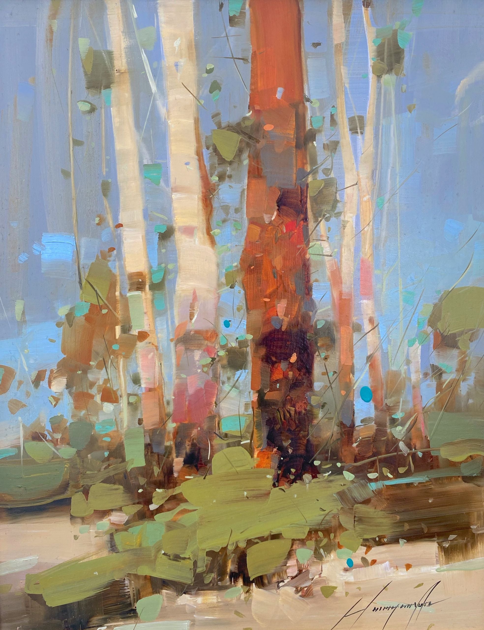 Birches Trees