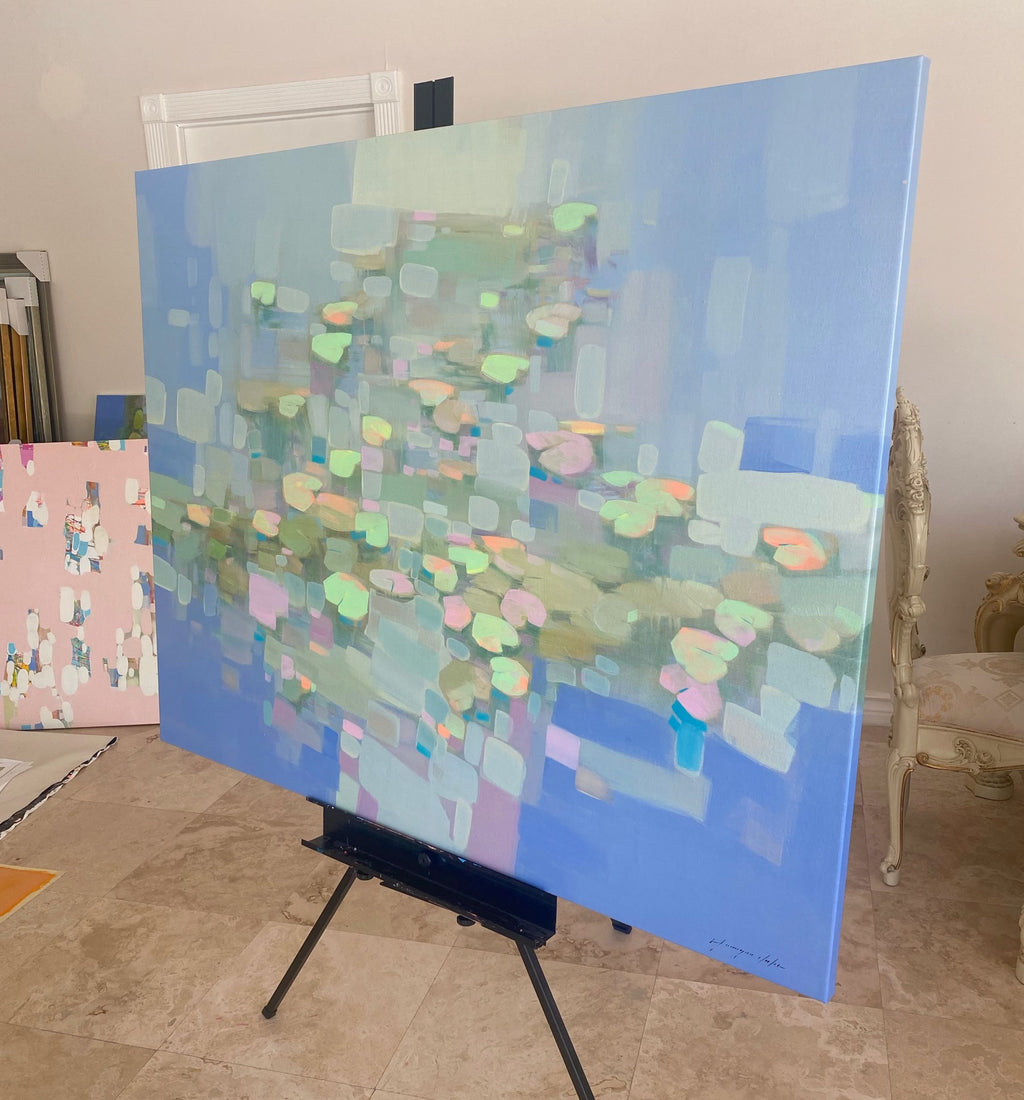 Waterlilies in Pearl